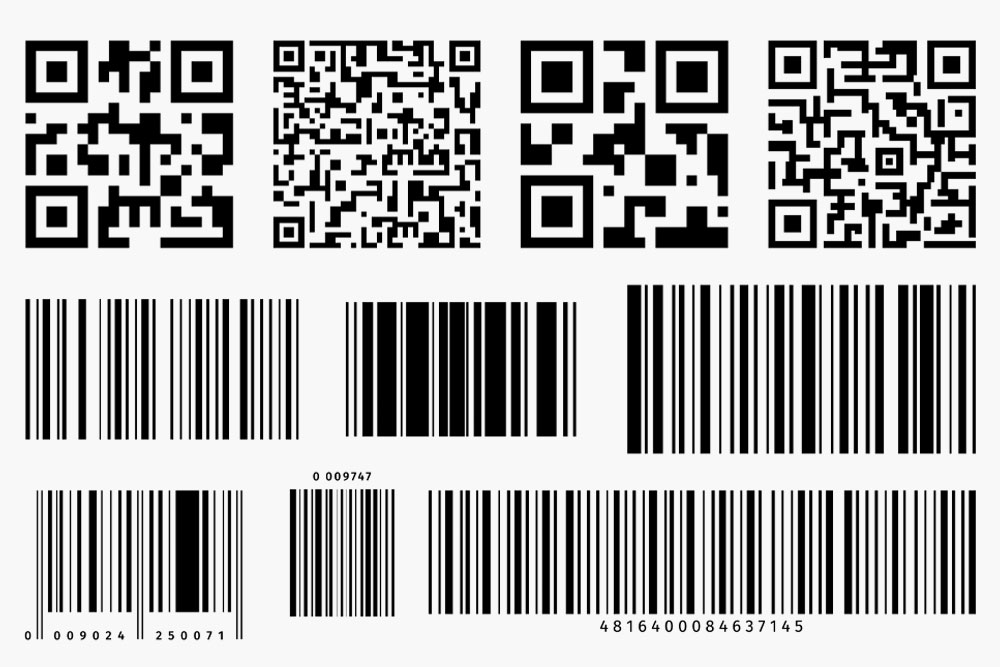 Barcode types